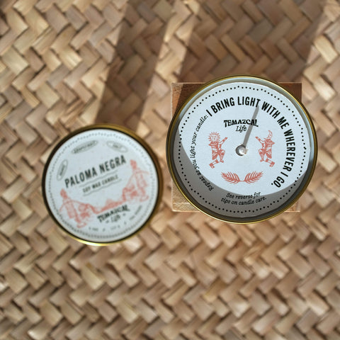 Paloma Negra Soy Candle